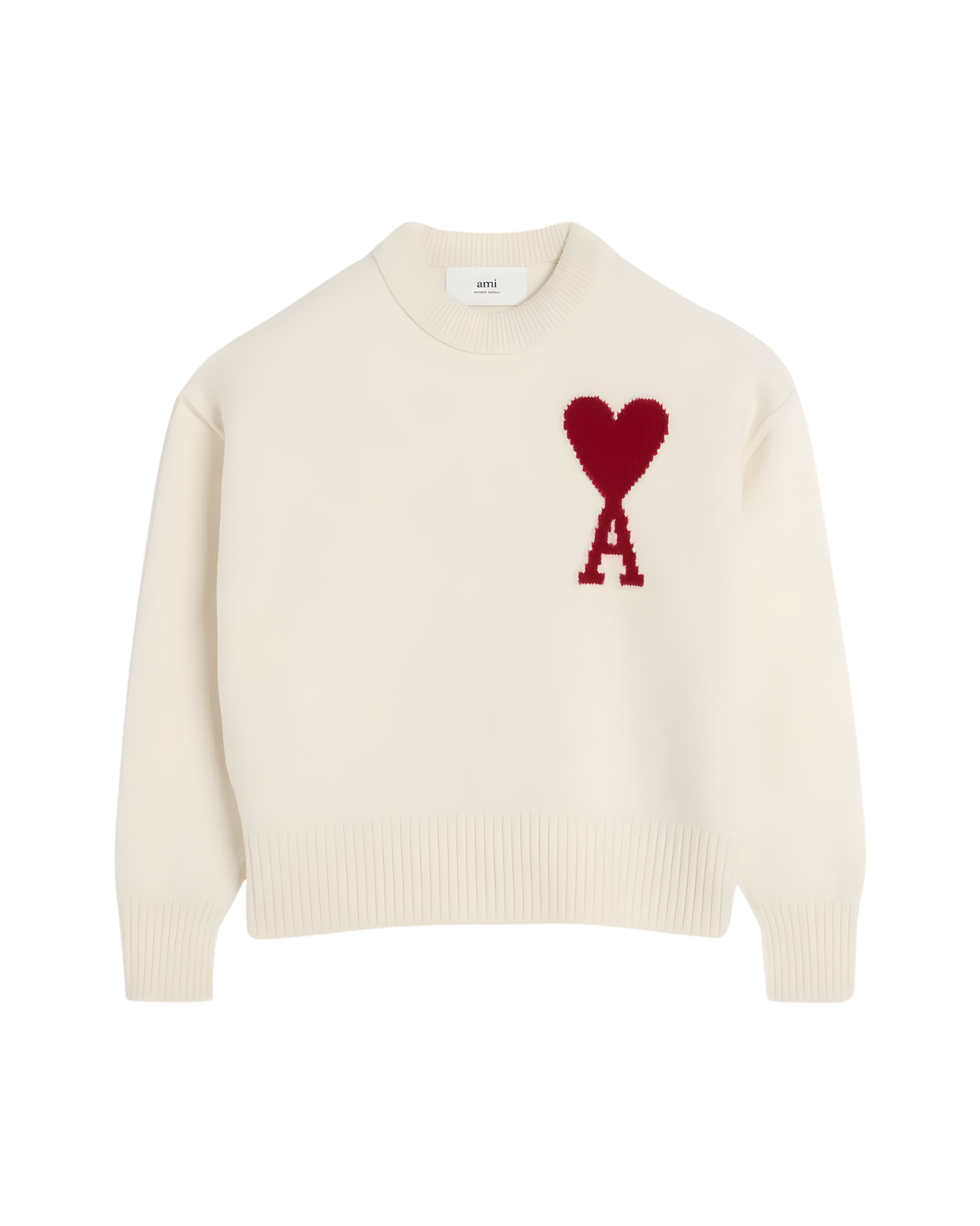 AMI Cream Sweater